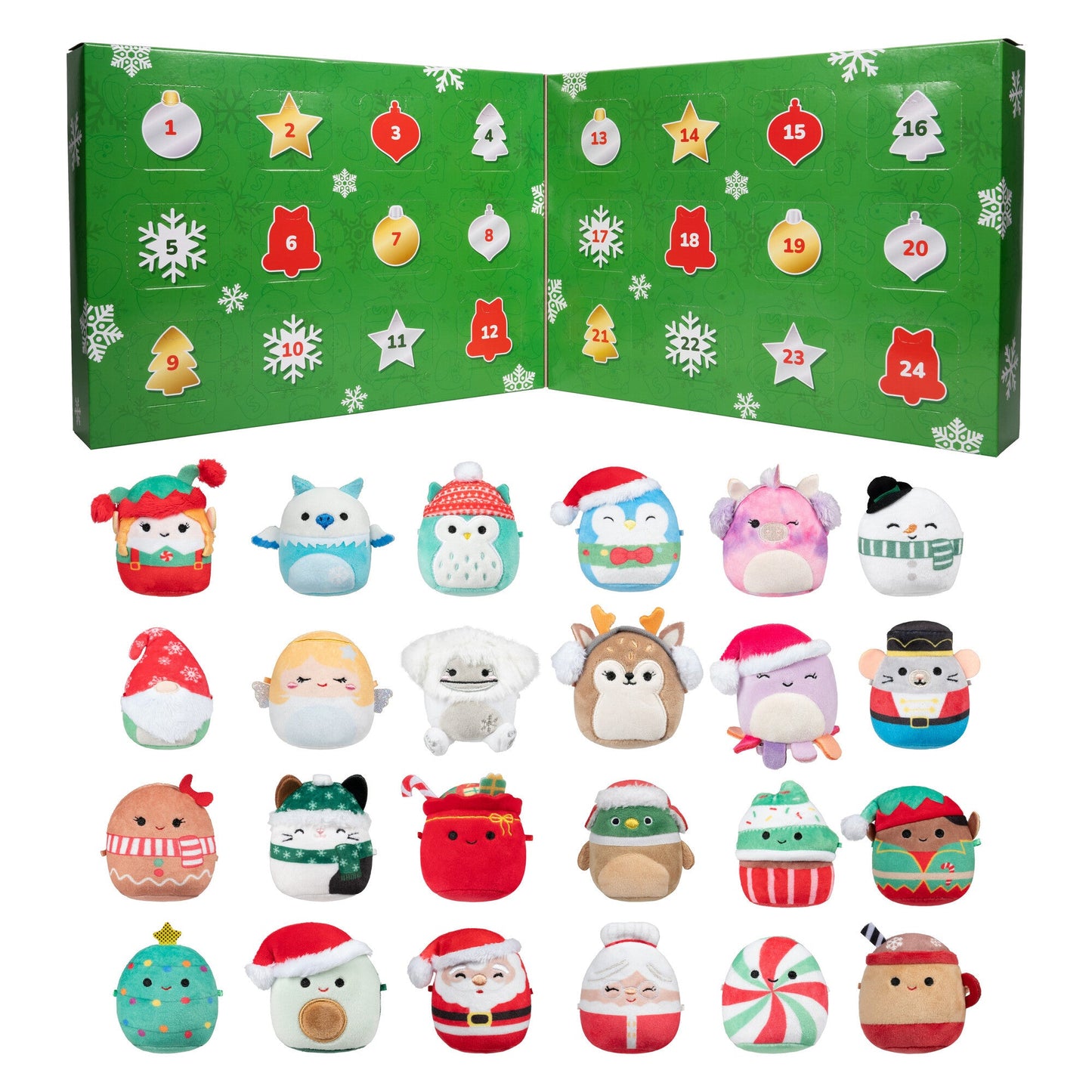 🎀24-Day Holiday Plush Advent Calendar,Christmas Pre Sale