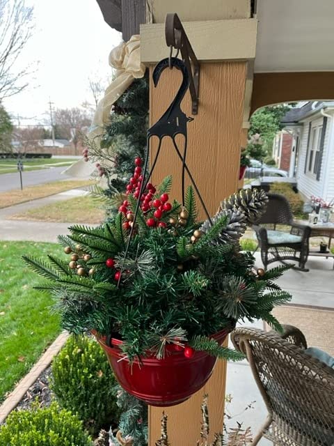 Pre-lit Artificial Christmas Tree Urn Filler 🎀 Weatherproof sparkle for entryways and patios