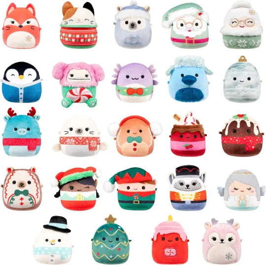 ✨Christmas Pre Sale - 70% OFF-✨24-Day Holiday Plush Advent Calendar
