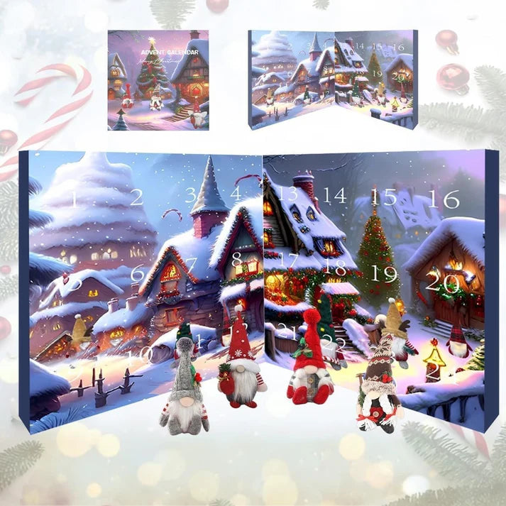 ✨Christmas Gnome Countdown Calendar 2025✨Start preparing now-Up to 50% OFF