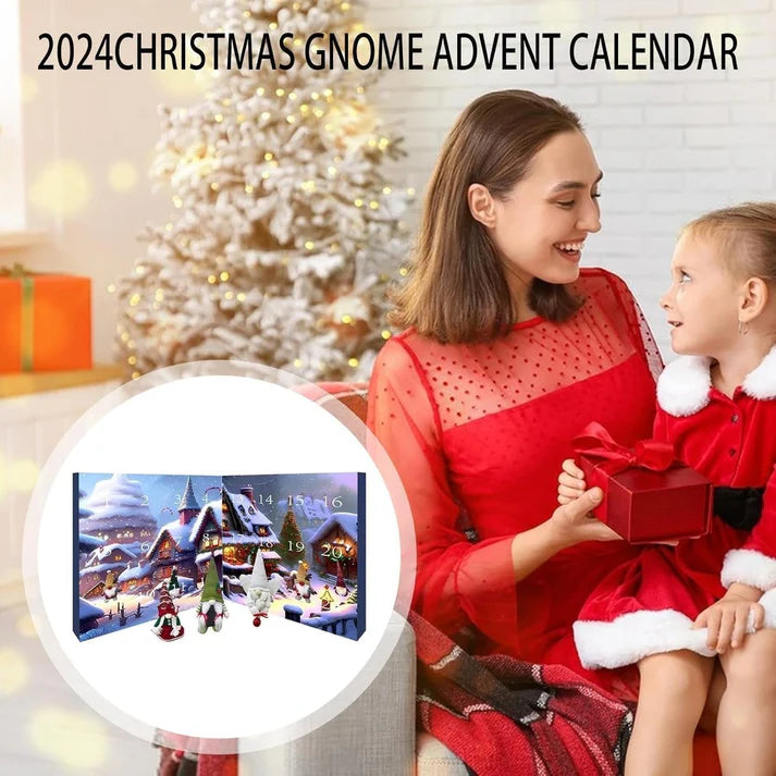 ✨Christmas Gnome Countdown Calendar 2025✨Start preparing now-Up to 50% OFF