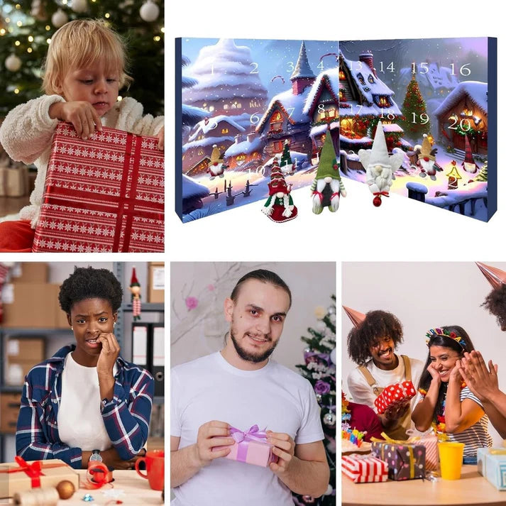 ✨Christmas Gnome Countdown Calendar 2025✨Start preparing now-Up to 50% OFF
