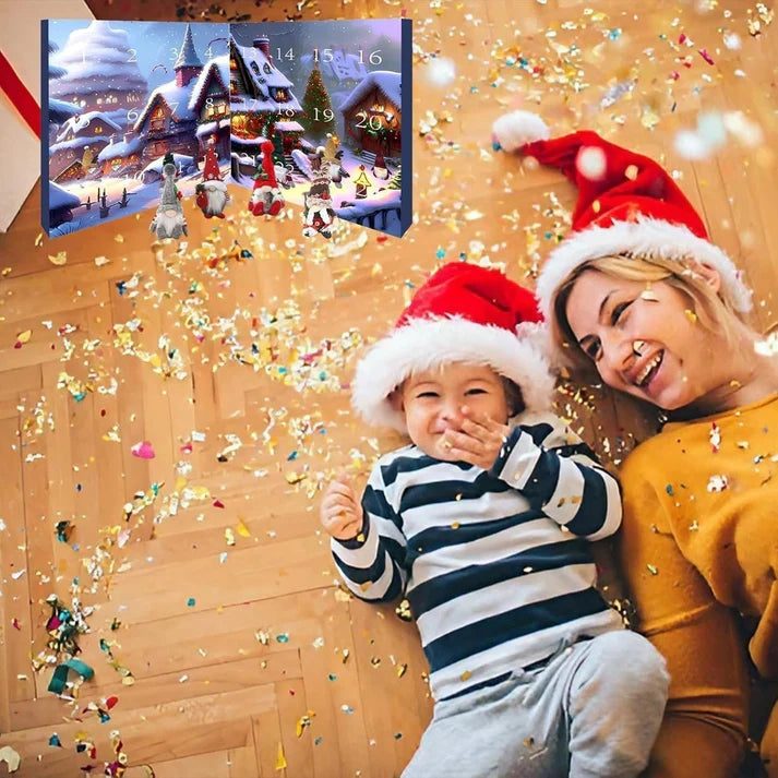 ✨Christmas Gnome Countdown Calendar 2025✨Start preparing now-Up to 50% OFF